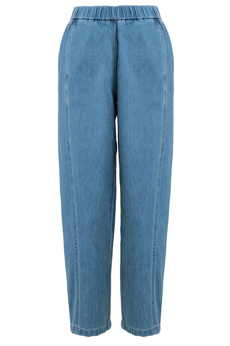 Chester Mom Jeans - Light Wash - Image 2