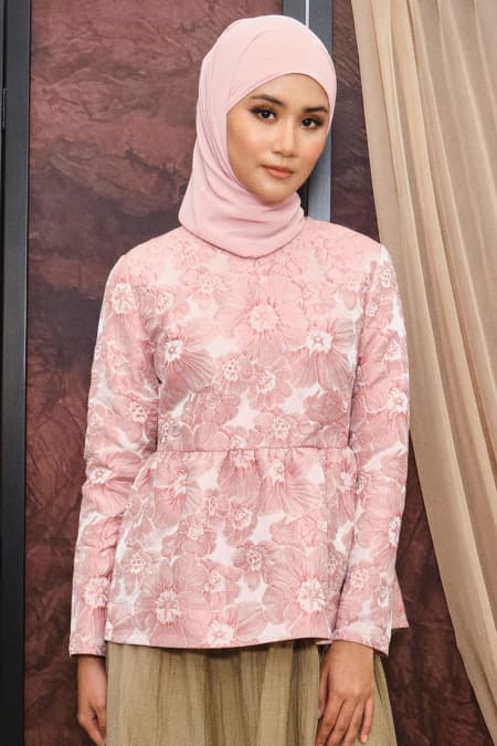 Kayson Gathered Waist Blouse - Blossom