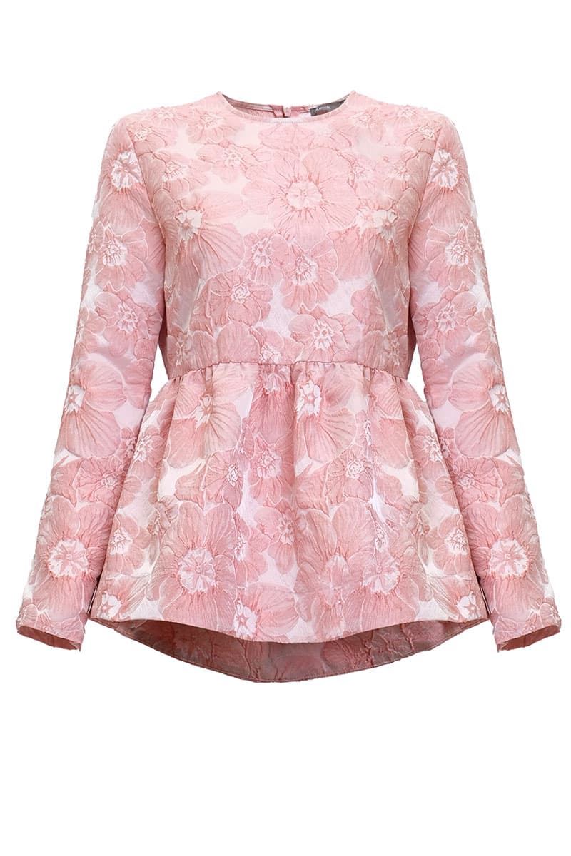 Kayson Gathered Waist Blouse - Blossom - Image 2