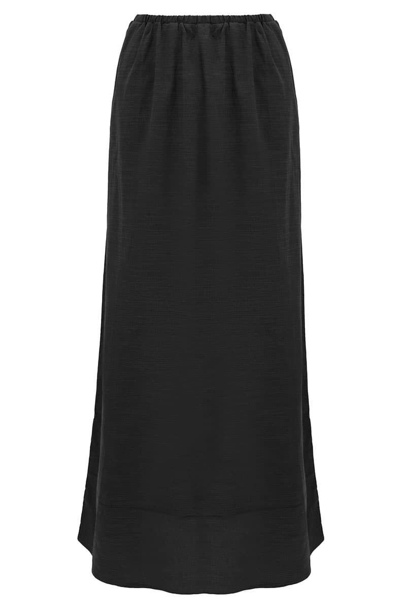 Exeter A-Line Skirt - Black - Image 2