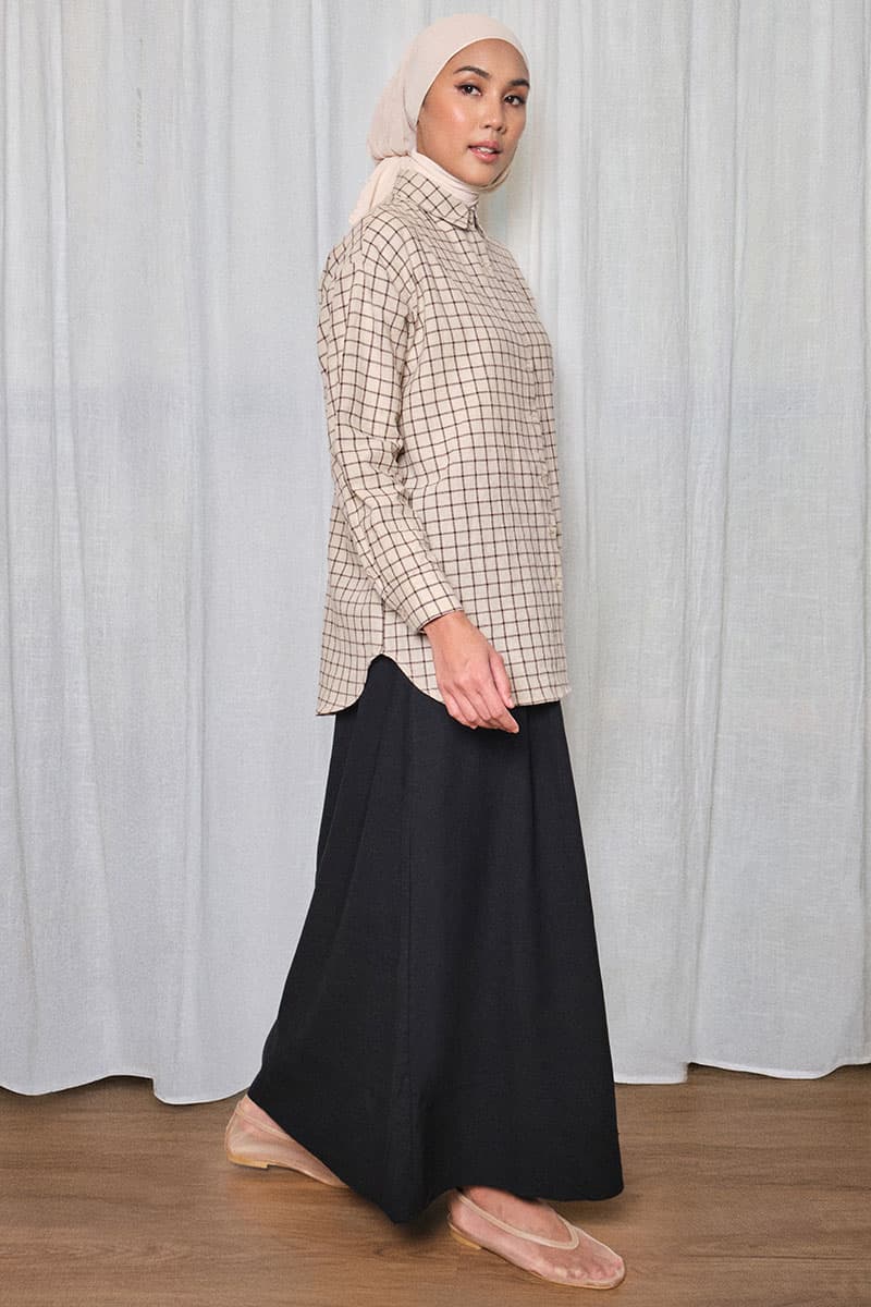 Exeter A-Line Skirt - Black - Image 3