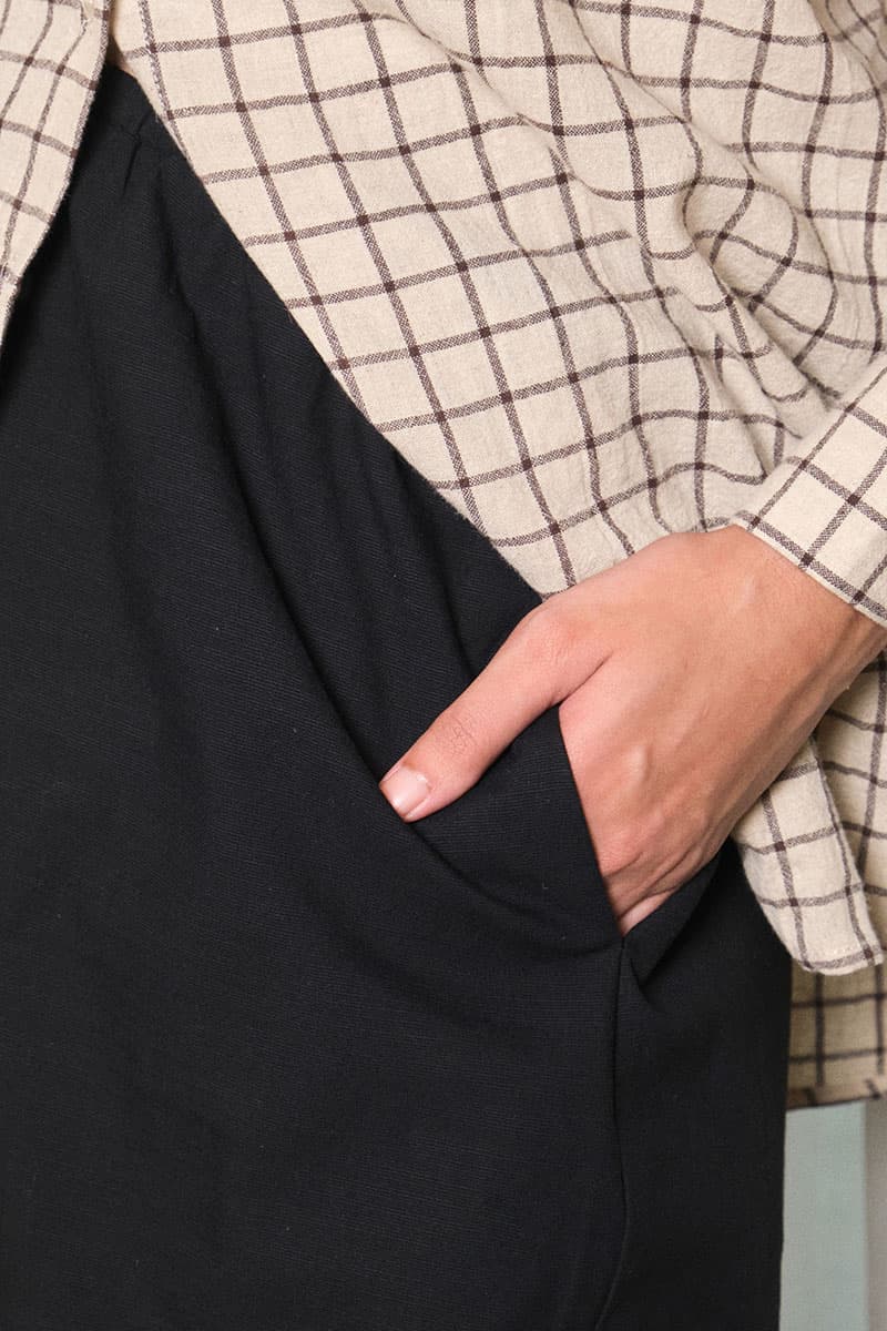 Exeter A-Line Skirt - Black - Image 5