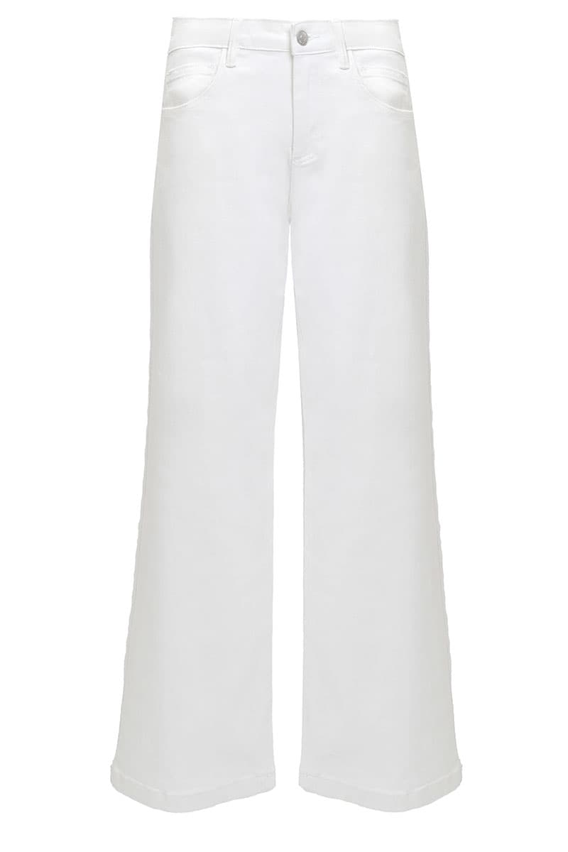 COTTON Coventry Straight Cut Jeans - White - Image 2
