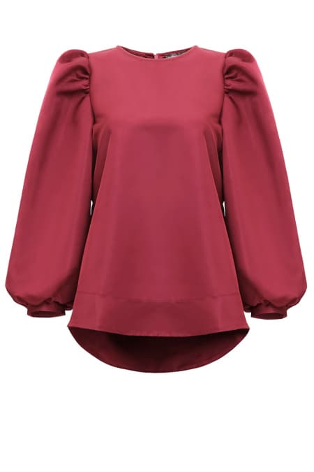 Bayley Puff Shoulder Blouse