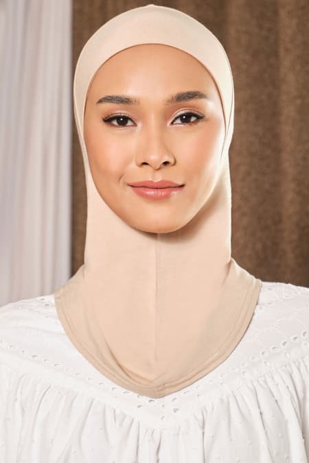 Tahira Rayon Ninja Inner Neck 2.0 - Beige