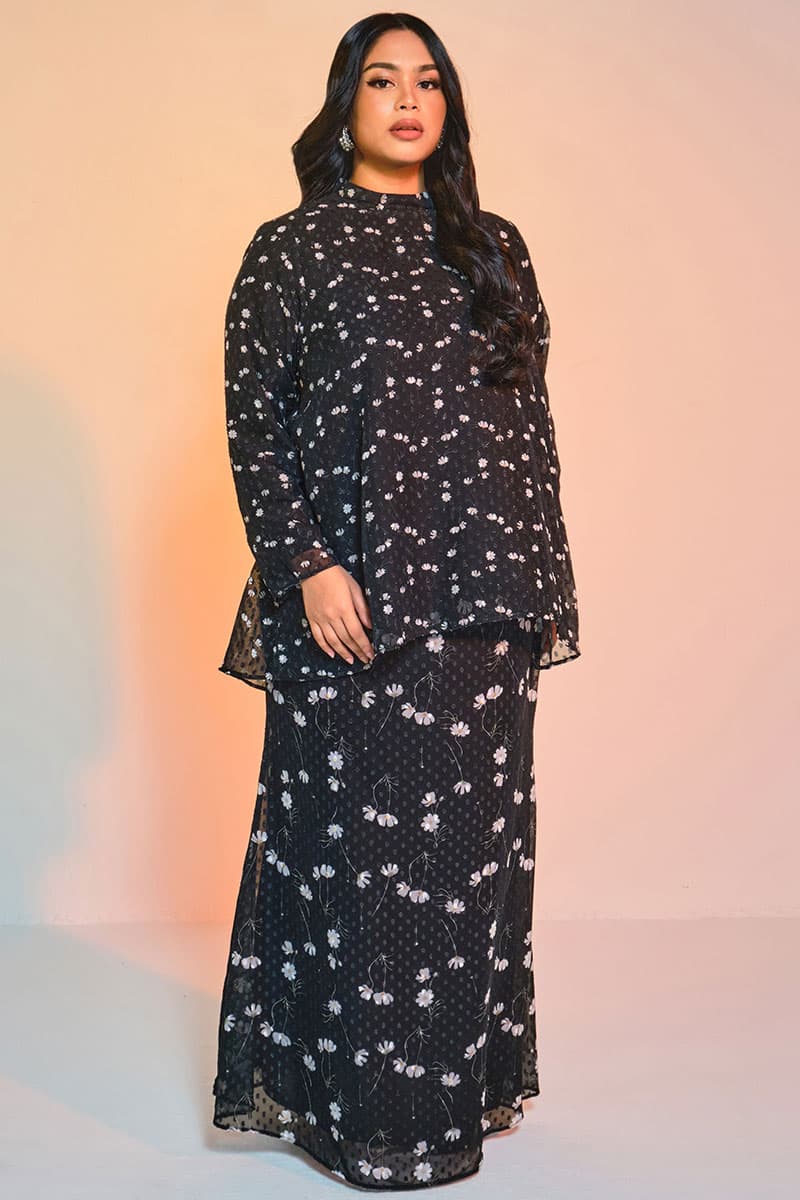 Aurinda Blouse & Skirt - Blush/Lilac Floral - Image 7