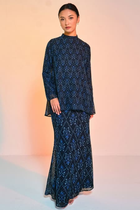 Aurinda Blouse & Skirt