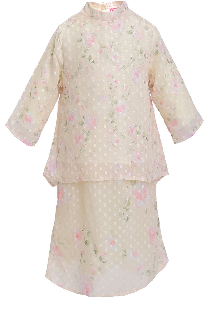 KIDS Aurinda Set - Yellow/Pink Rose - Image 2