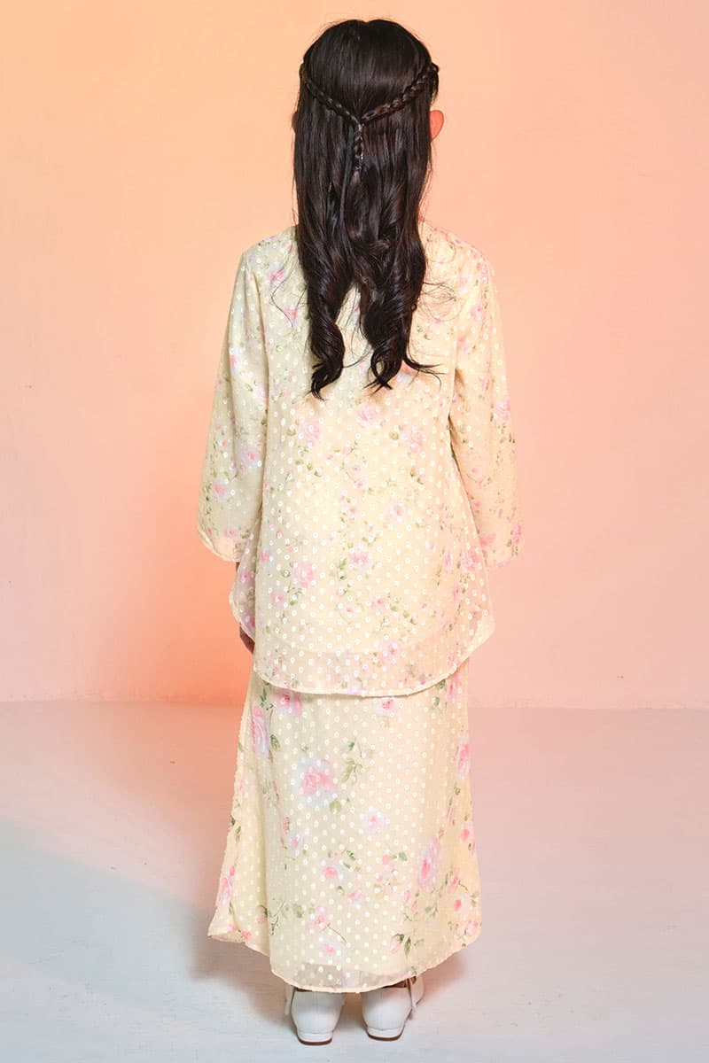 KIDS Aurinda Set - Yellow/Pink Rose - Image 4