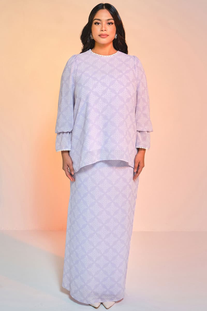 Fajar Blouse & Skirt - Pistachio Fleur - Image 7