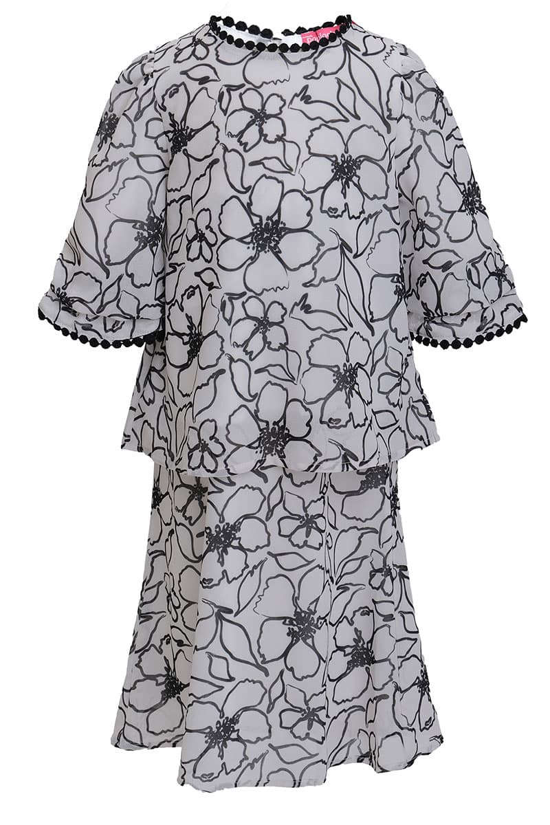 KIDS Fajar Set - Ivory/Black Sketch - Image 2