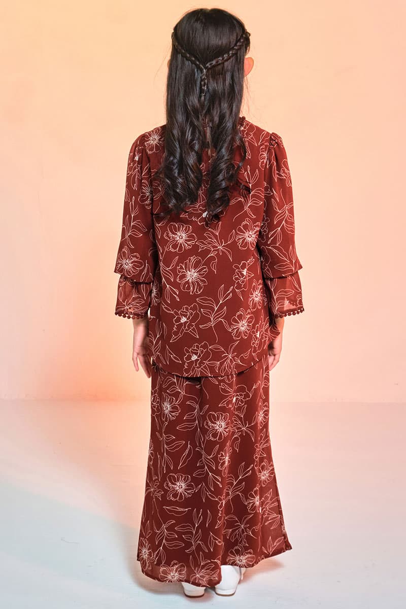 KIDS Fajar Set - Brown Bloom - Image 4