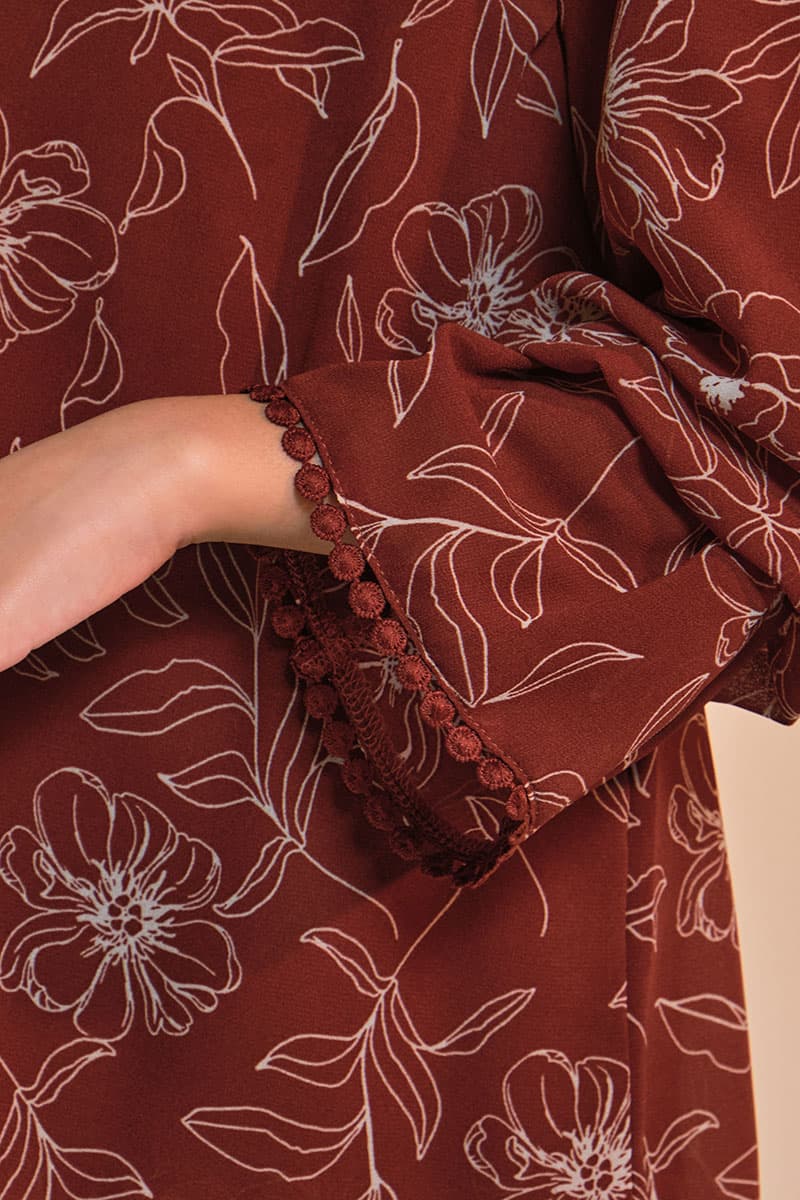 KIDS Fajar Set - Brown Bloom - Image 5