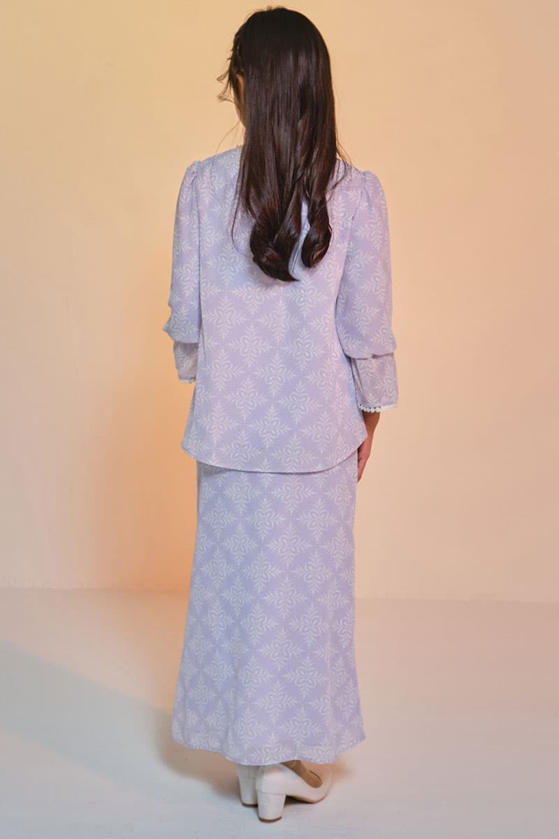 KIDS Fajar Set - Lavender/Cream Damask - Image 4