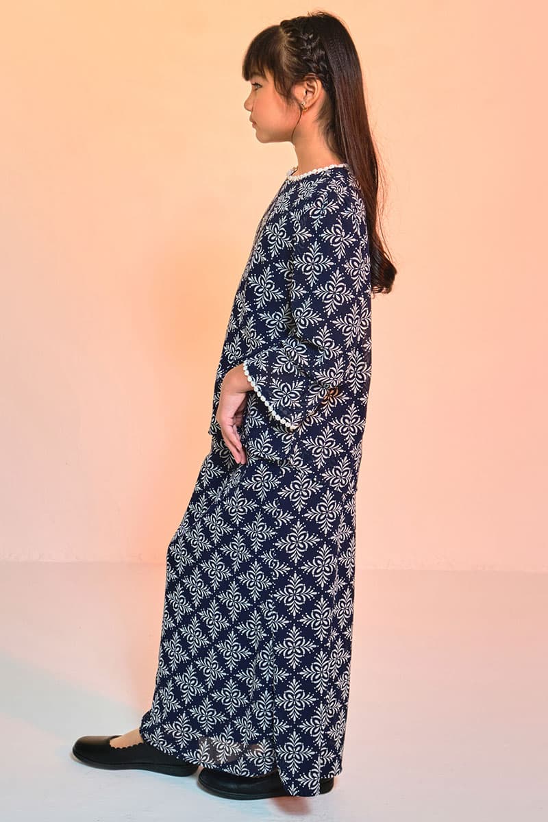 KIDS Fajar Set - Midnight/Cream Damask - Image 3