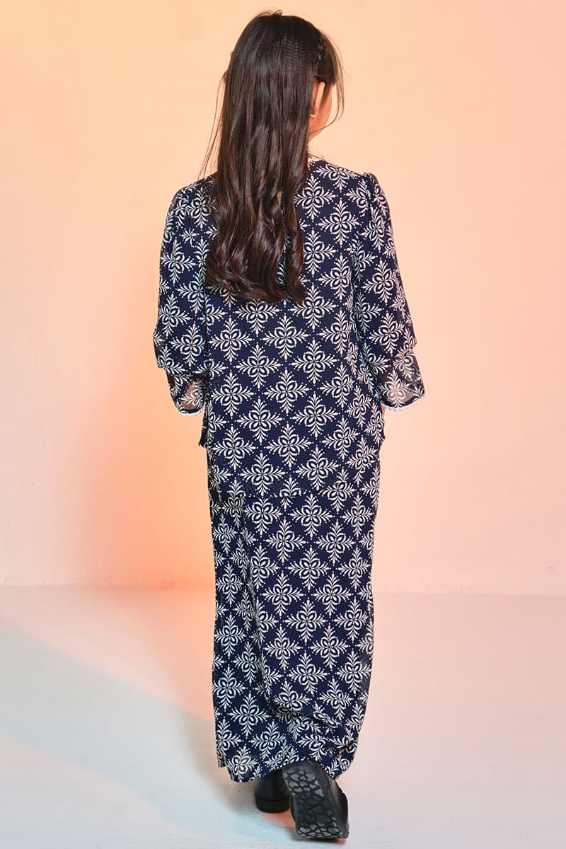 KIDS Fajar Set - Midnight/Cream Damask - Image 4