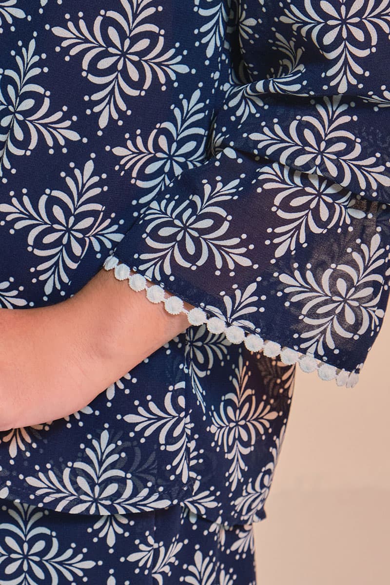 KIDS Fajar Set - Midnight/Cream Damask - Image 5