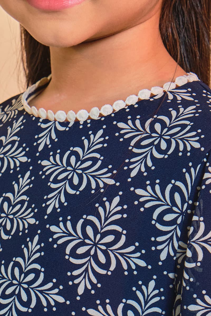 KIDS Fajar Set - Midnight/Cream Damask - Image 6