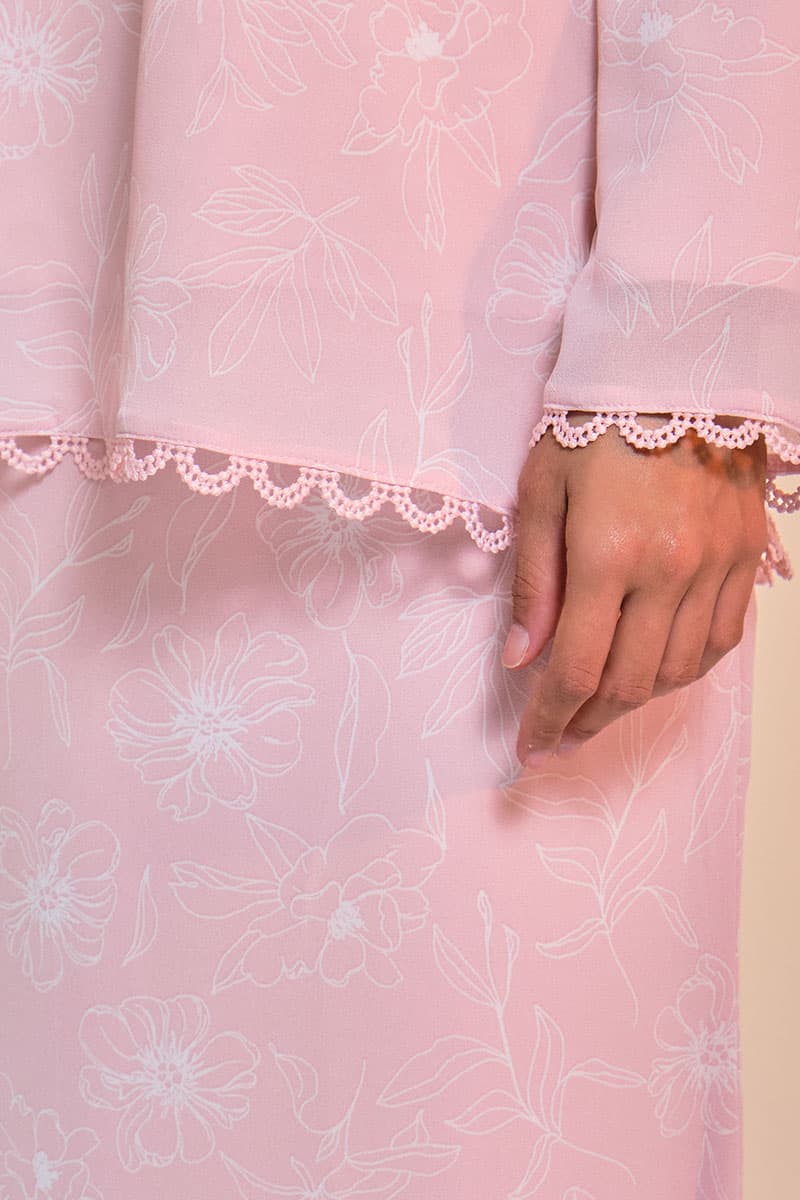 Aurora Blouse & Skirt - Pink Bloom - Image 5