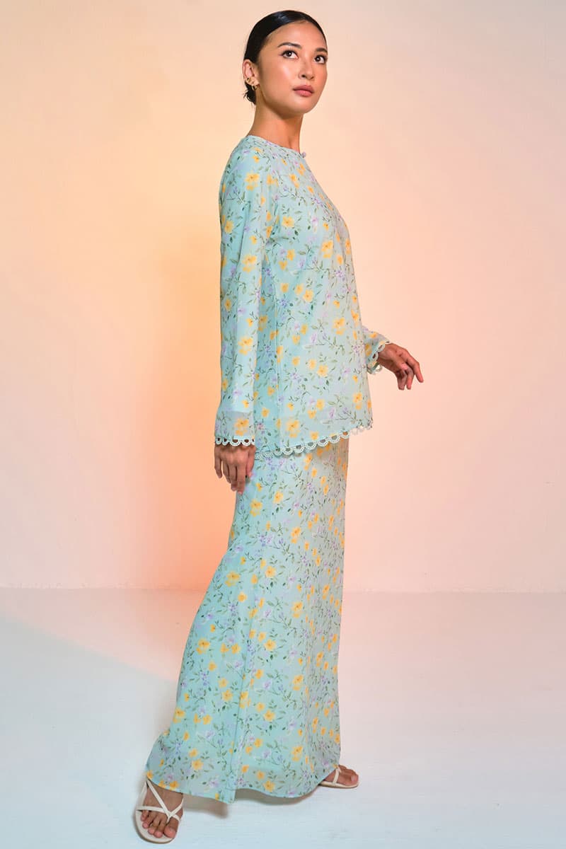 Aurora Blouse & Skirt - Seafoam Oasis - Image 3