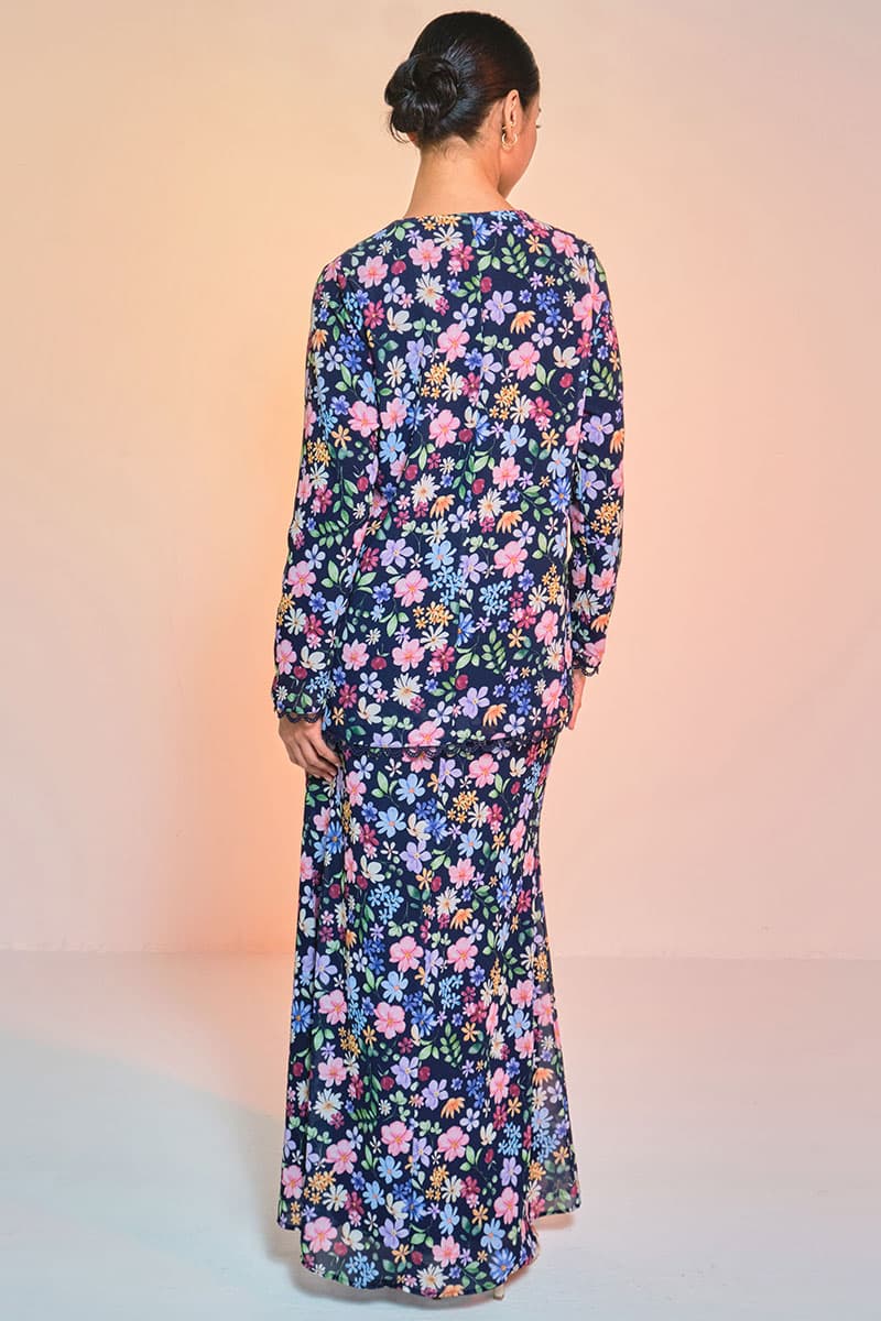 Aurora Blouse & Skirt - Midnight Garden - Image 4