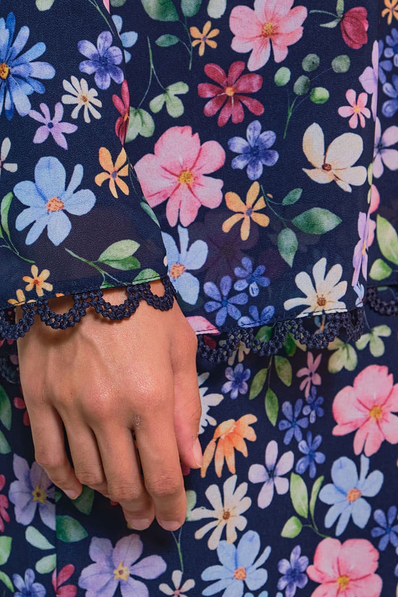 Aurora Blouse & Skirt - Midnight Garden - Image 5