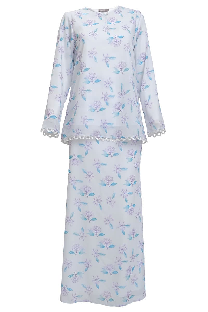 Aurora Blouse & Skirt - Off White Ixora - Image 2