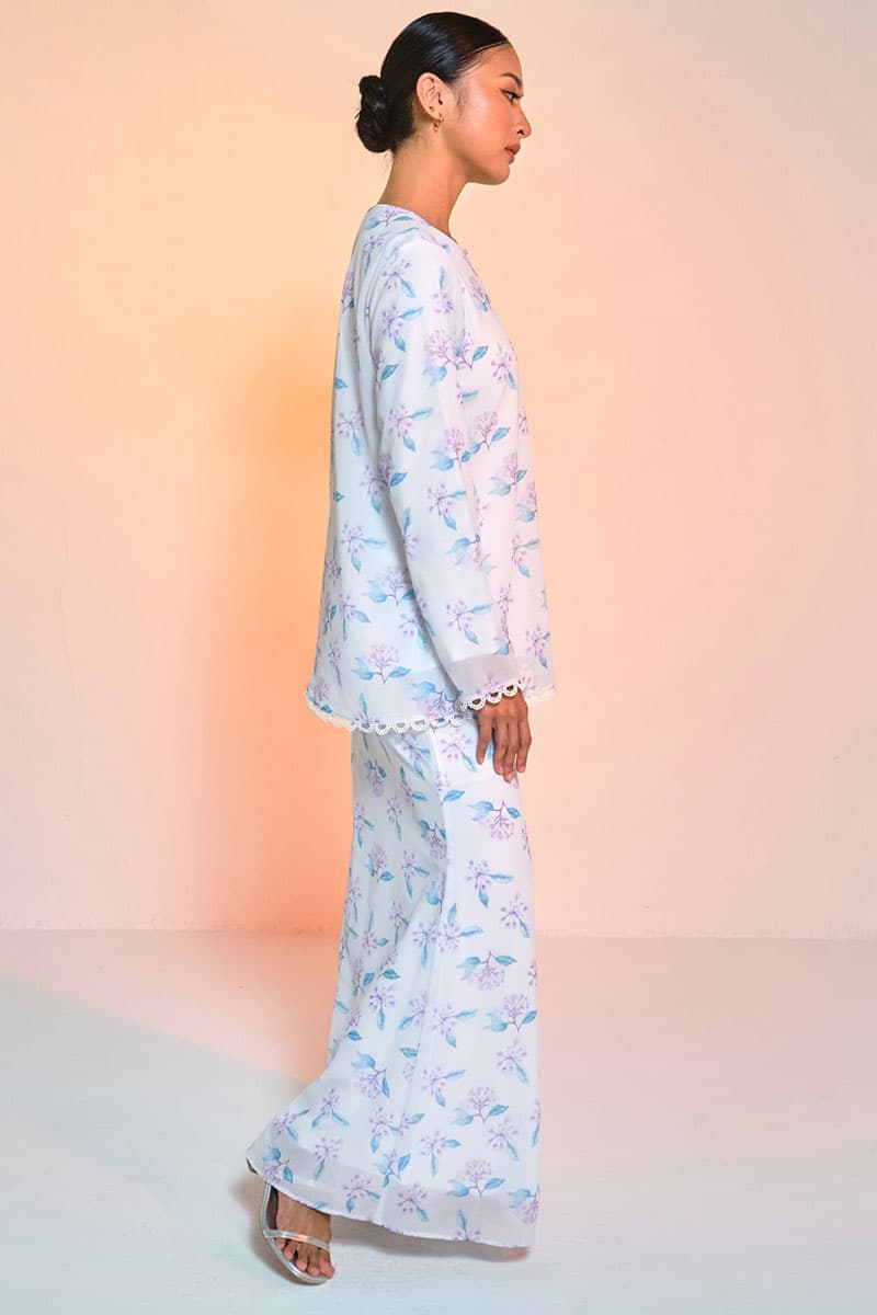 Aurora Blouse & Skirt - Off White Ixora - Image 3