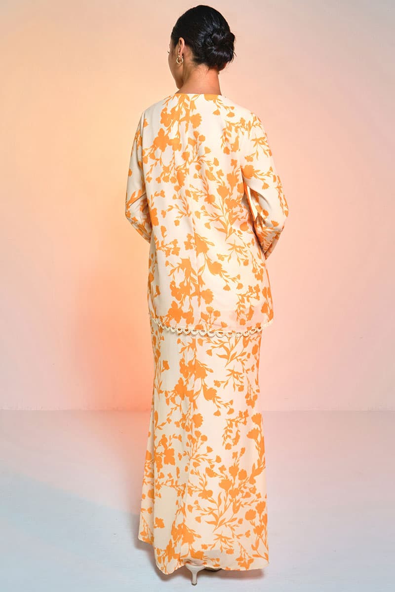 Aurora Blouse & Skirt - Mango Fleur - Image 4