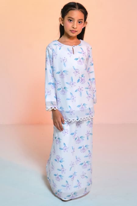 KIDS Aurora Set - Off White Ixora