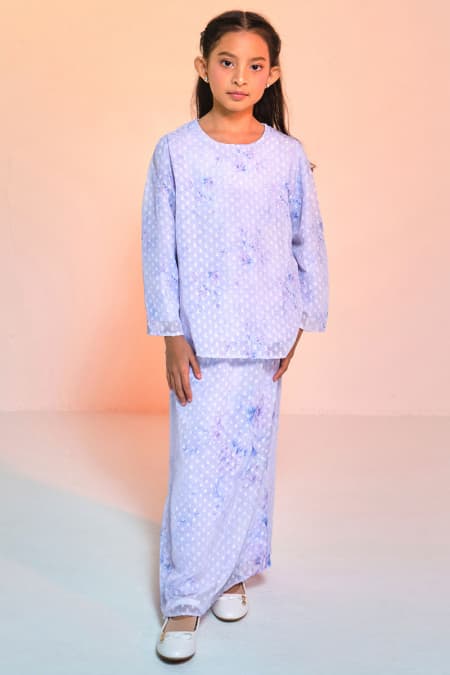 KIDS Serilina Set - Lilac Floral