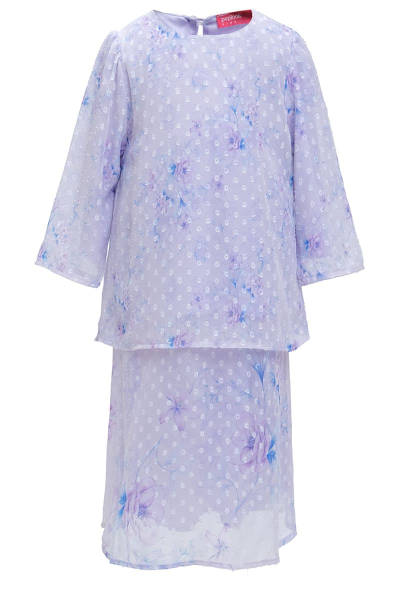 KIDS Serilina Set - Lilac Floral - Image 2