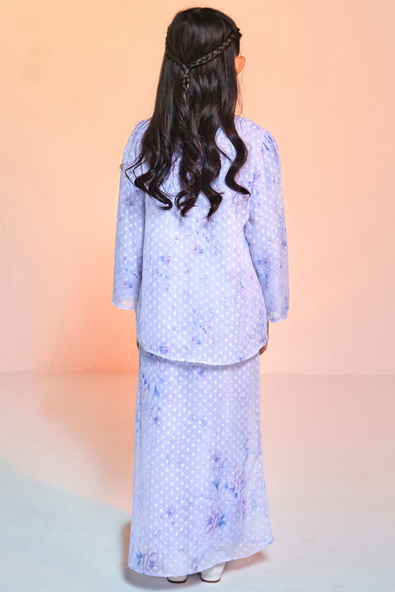 KIDS Serilina Set - Lilac Floral - Image 4