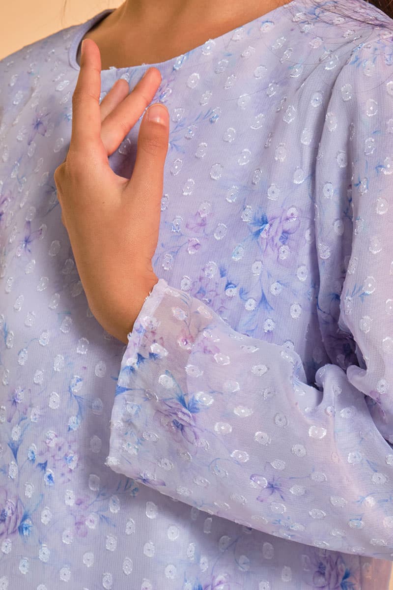 KIDS Serilina Set - Lilac Floral - Image 5