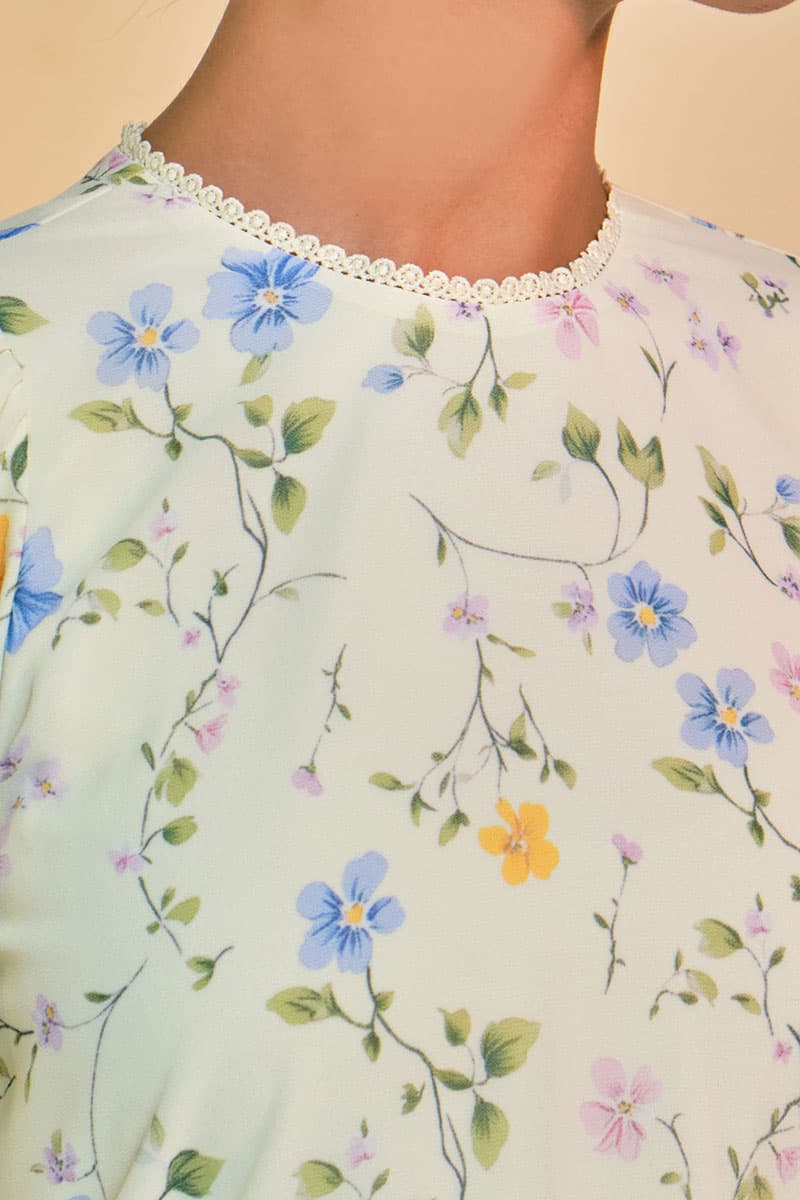 Bulanara Blouse & Skirt - Lime Spring - Image 6