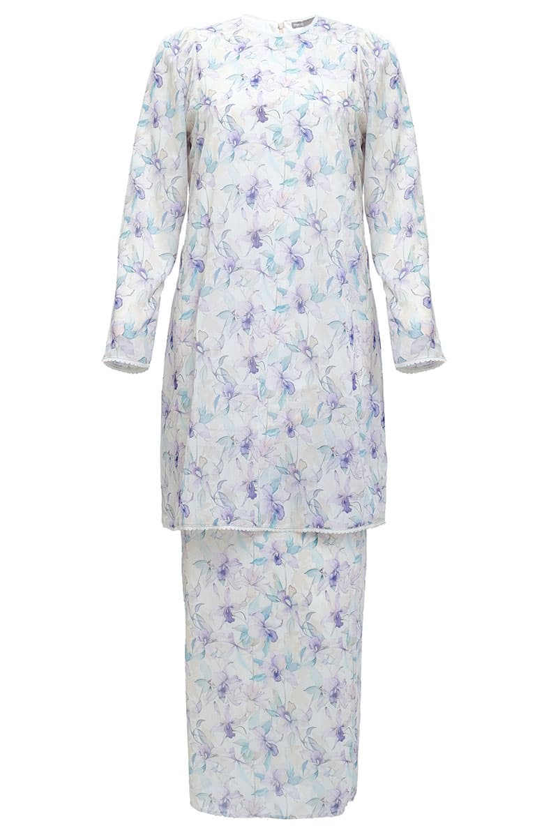 Bulanara Blouse & Skirt - Cream/Violet Orchid - Image 2