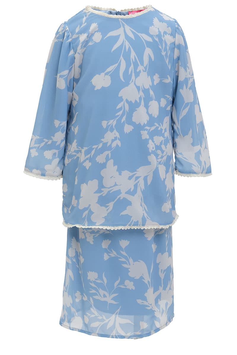 KIDS Bulanara Set - Lake Blue Fleur - Image 2