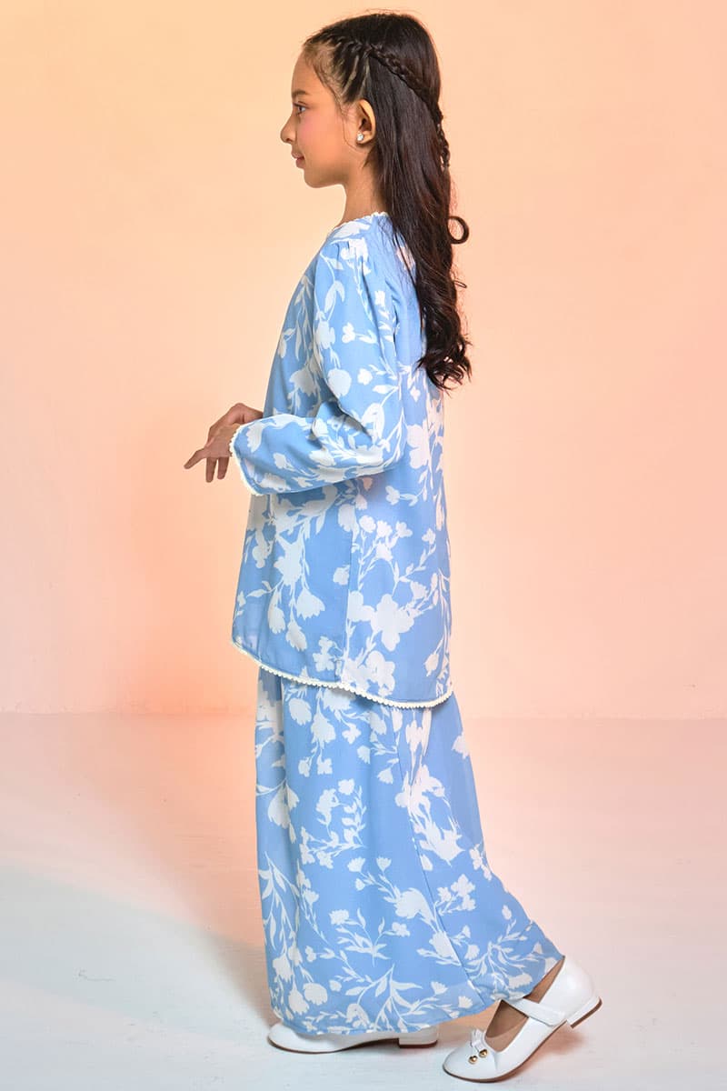 KIDS Bulanara Set - Lake Blue Fleur - Image 3