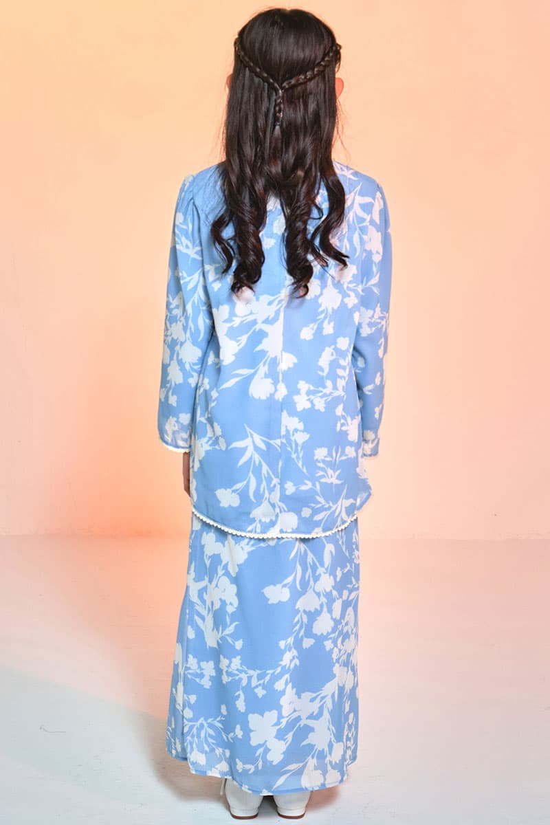 KIDS Bulanara Set - Lake Blue Fleur - Image 4