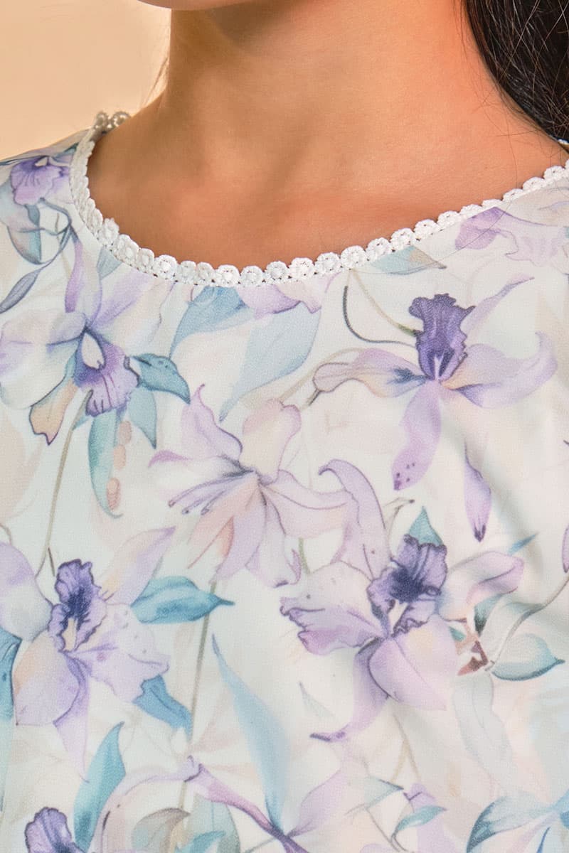 KIDS Bulanara Set - Cream/Violet Orchid - Image 5