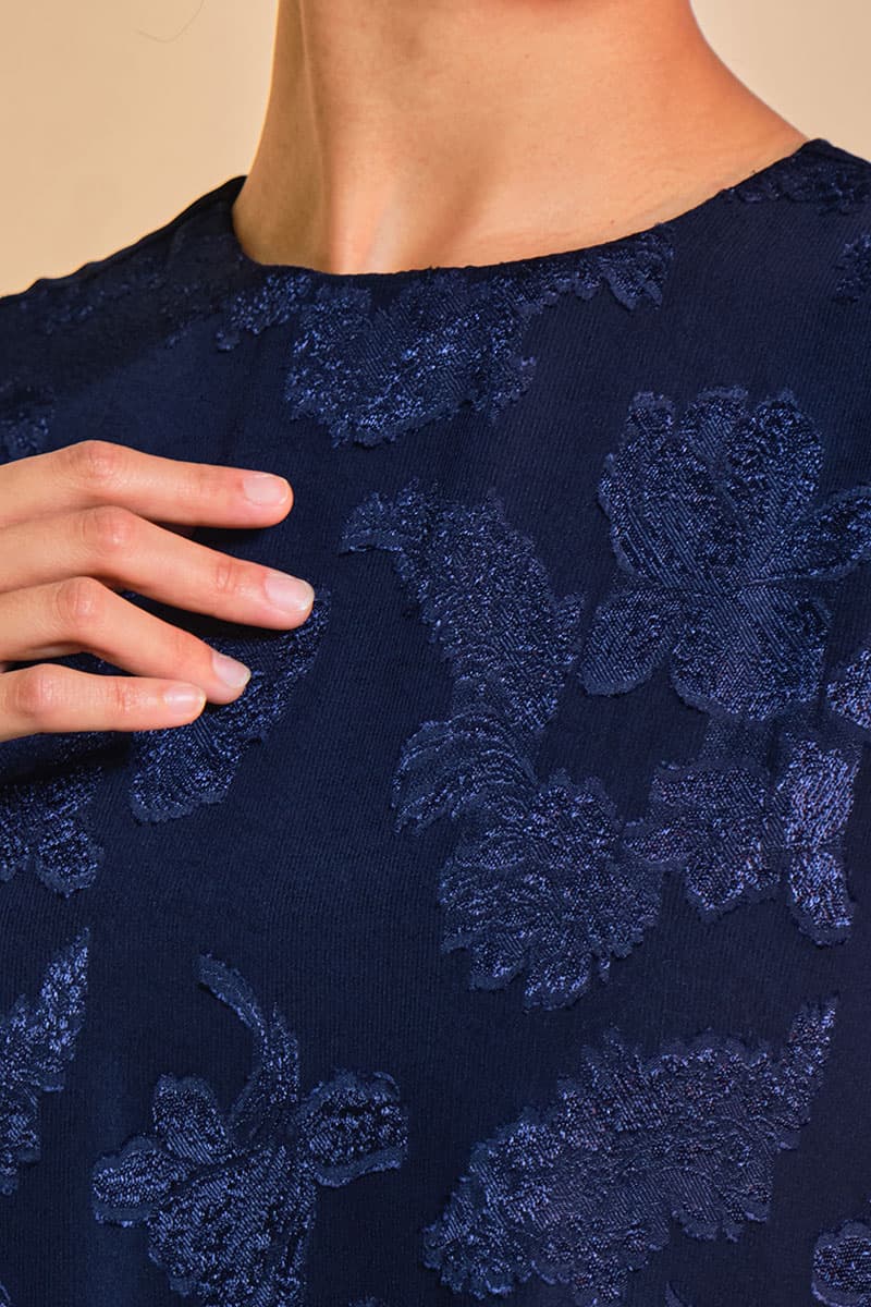 Suria Blouse & Skirt - Midnight Blue - Image 6