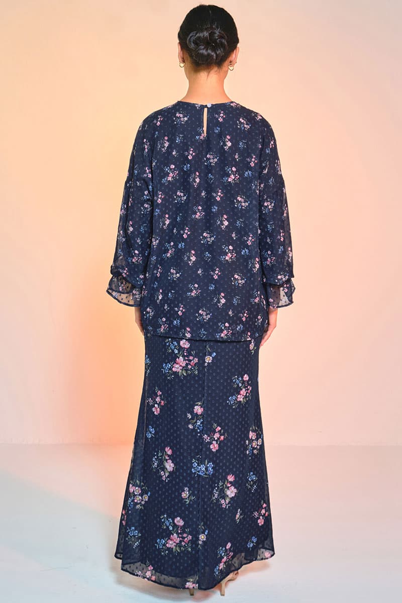Suria Blouse & Skirt - Twilight Bouquet - Image 4