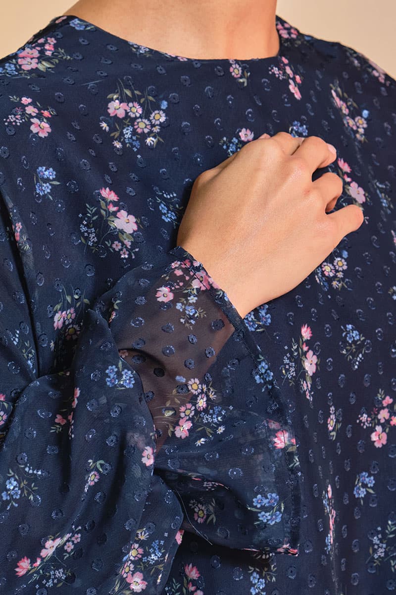 Suria Blouse & Skirt - Twilight Bouquet - Image 6