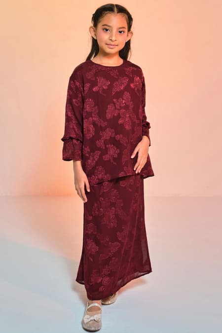 KIDS Suria Set - Burgundy