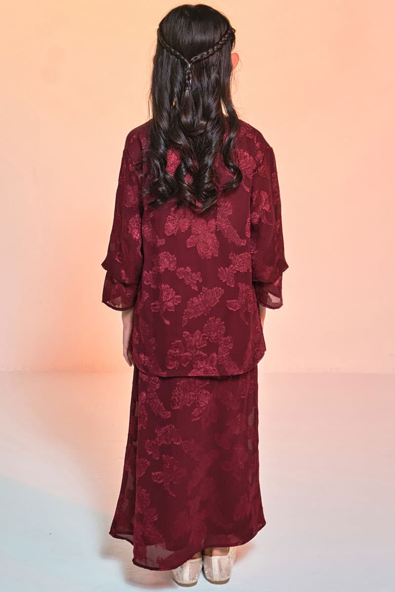 KIDS Suria Set - Burgundy - Image 4