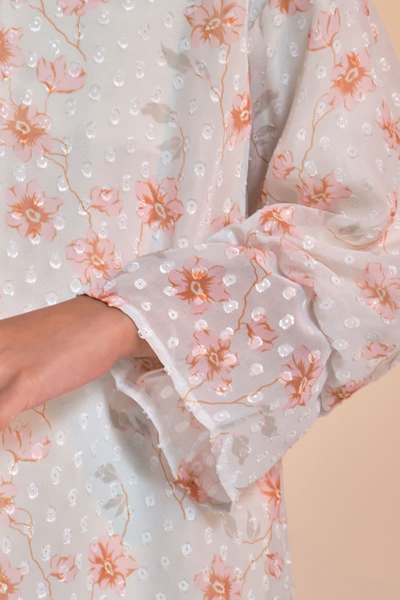 KIDS Suria Set - Vanilla/Pink Floral - Image 5