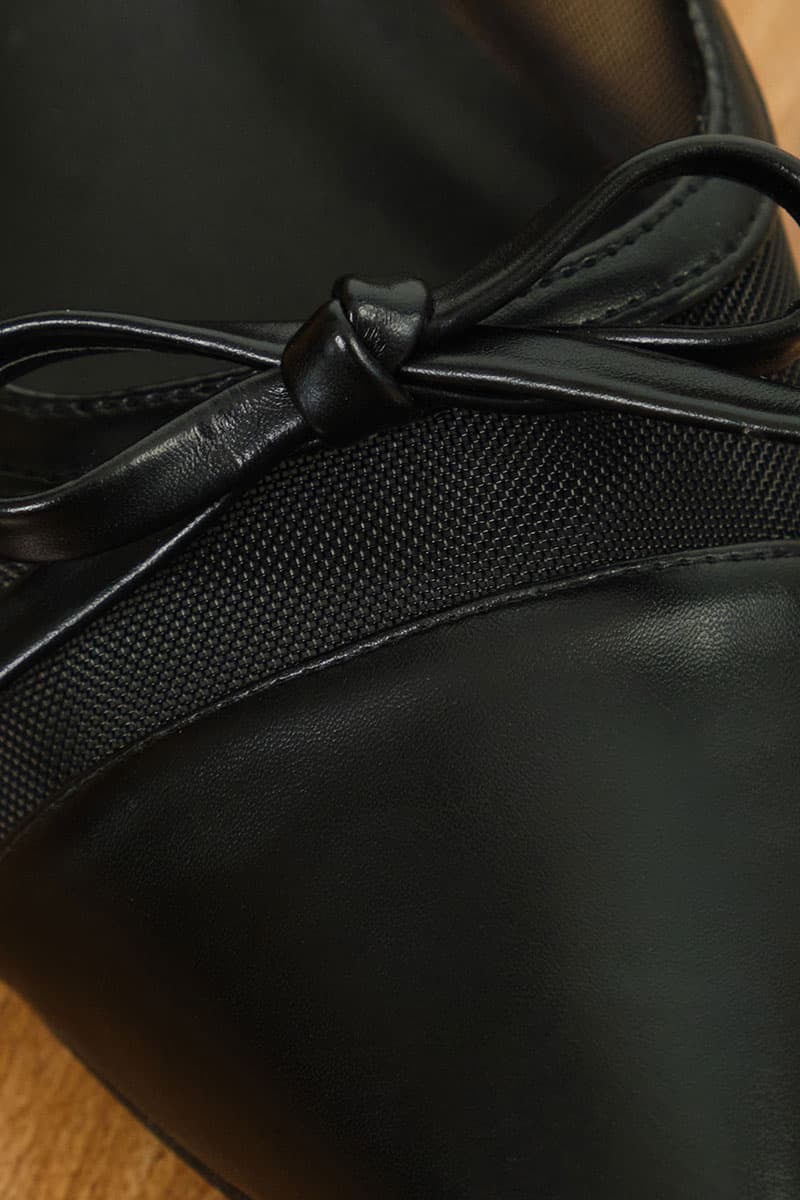 Berlynn Mesh Mule Heels - Black - Image 8