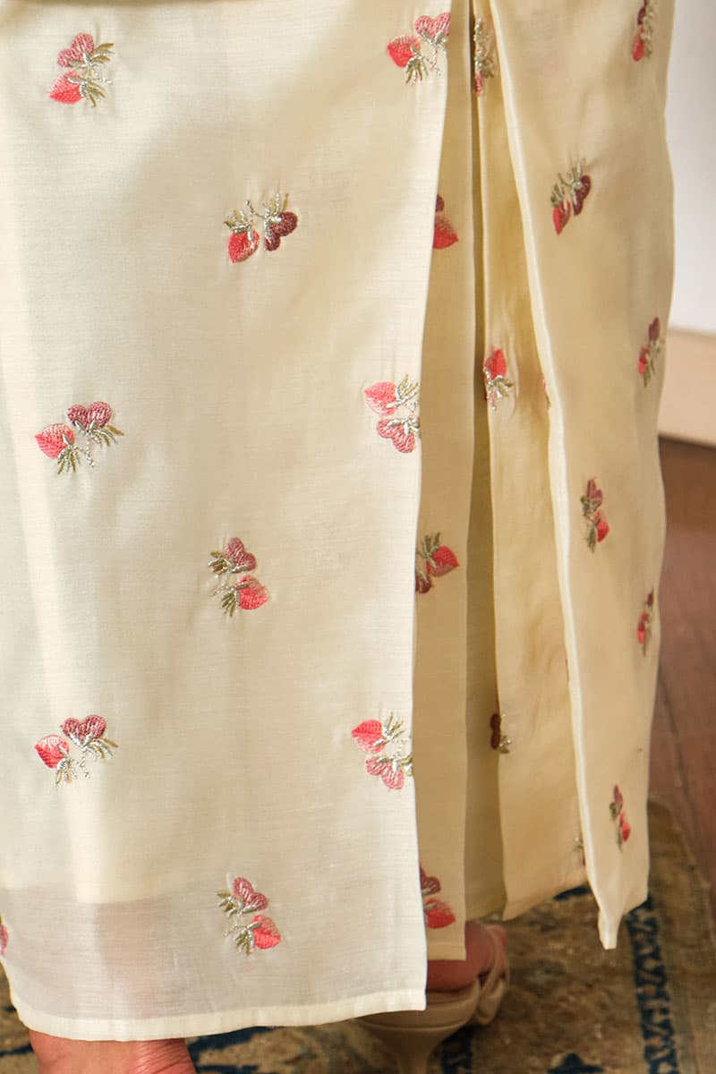 Almira Blouse & Skirt - Vanilla - Image 7