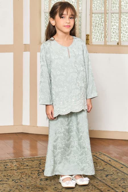 KIDS Nindita Set - Pale Pistachio