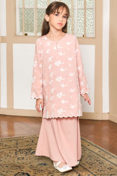 COTTON KIDS Bidari Set - Dusty Pink